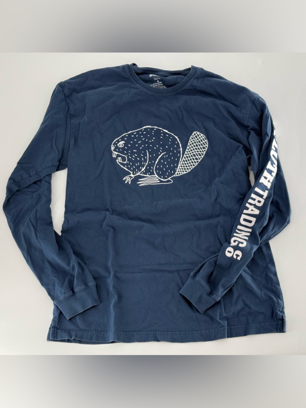 Duluth Trading Company Long Sleeve Tee Beaver